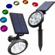 Dekoracja świąteczna Verk LAMPA LAMPKA SOLARNA RGBW LED OGRODOWA ŚWIĄTECZNA 1