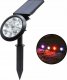 Dekoracja świąteczna Verk LAMPA LAMPKA SOLARNA RGBW LED OGRODOWA ŚWIĄTECZNA 10