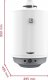 Bojler Ariston S/SGA X 100 EE 100 4.3 kW (3211198) 1
