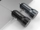 Ładowarka Foneng Metalowa ładowarka samochodowa dual USB Foneng C08 2.4A (czarna) 2