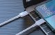 Kabel USB Foneng USB-C - USB-C 2 m Biały (X55 Type-C to   Type) 2