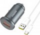 Ładowarka Foneng Mini zestaw ładujący GSM samochodowy Foneng C15 4A USB typu C (metalowy) 1
