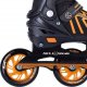 Rolki Nils Extreme NA18812A szybkościowe regulowane pomarańczowe r. 39-43 2