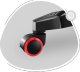 Fotel Huzaro Ranger 6.0 Czerwony Mesh 10