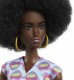 Lalka Barbie Mattel Fashonistas na wózku Strój w serca HJT14 3