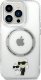Karl Lagerfeld Etui Karl Lagerfeld KLHMP13LHNKCIT Apple iPhone 13 Pro hardcase transparent Iconic Karl&Choupette Magsafe 13