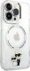 Karl Lagerfeld Etui Karl Lagerfeld KLHMP13LHNKCIT Apple iPhone 13 Pro hardcase transparent Iconic Karl&Choupette Magsafe 24
