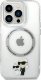 Karl Lagerfeld Etui Karl Lagerfeld KLHMP13LHNKCIT Apple iPhone 13 Pro hardcase transparent Iconic Karl&Choupette Magsafe 25