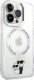 Karl Lagerfeld Etui Karl Lagerfeld KLHMP13LHNKCIT Apple iPhone 13 Pro hardcase transparent Iconic Karl&Choupette Magsafe 5