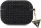 Guess Oryginalne Etui APPLE AIRPODS PRO Guess Hardcase Rhinestone Triangle (GUAPHDGTPK) czarne 3