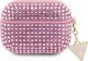 Guess Oryginalne Etui APPLE AIRPODS PRO Guess Hardcase Rhinestone Triangle (GUAPHDGTPP) różowe 1