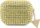 Guess Oryginalne Etui APPLE AIRPODS PRO Guess Hardcase Rhinestone Triangle (GUAPHDGTPD) złote 1