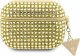 Guess Oryginalne Etui APPLE AIRPODS PRO Guess Hardcase Rhinestone Triangle (GUAPHDGTPD) złote 2