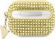 Guess Oryginalne Etui APPLE AIRPODS PRO Guess Hardcase Rhinestone Triangle (GUAPHDGTPD) złote 5