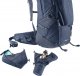 Plecak turystyczny Deuter Aircontact 85 l + 10 l Szary 10
