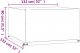 vidaXL vidaXL Pokrowiec na meble ogrodowe, 8 oczek, 132x132x80 cm, kwadratowy 8