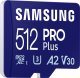 Karta Samsung PRO Plus MicroSDXC 512 GB U3 A2 V30 (MB-MD512SB/WW) 3