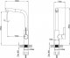 Bateria kuchenna Hagendsen&Smith zlewozmywakowa w\w Chrom 1