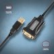 Kabel USB Axagon USB-A - RS-232 1.5 m Czarny (ADS-1PQN) 2