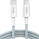 Kabel USB Vayox USB-C - USB-C 1 m Niebieski (9035-uniw) 1