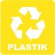 Bodex Worki na śmieci LDPE 120 L/10 sztuk żółte 5