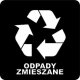 Bodex Worki na śmieci LDPE 120 L/10 sztuk czarne 6