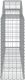 vidaXL Kosze gabionowe, 18 szt, 200x30x80/100 cm, galwanizowane żelazo 5