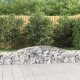 vidaXL Kosze gabionowe, 5 szt, 400x30x40/60 cm, galwanizowane żelazo 1