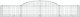 vidaXL Kosze gabionowe, 2 szt, 300x50x40/60 cm, galwanizowane żelazo 4