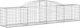 vidaXL Kosze gabionowe, 17 szt., 300x50x60/80 cm, galwanizowane żelazo 3