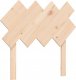 vidaXL Rama łóżka z wezgłowiem, 3FT, pojedyncza, lite drewno 8