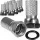 Vayox Wtyk sat "F" 6,8mm + uszczelka LB0032 Vayox 10 szt. PAK. 1
