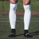 Proskary Tuby Piłkarska Biała / Football Sleeves White dorosły 155 - 195 cm Proskary 1