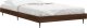 vidaXL Rama łóżka, brązowy dąb, 100x200 cm, materiał drewnopochodny 3