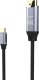 Kabel USB Cian Technology USB-C - HDMI 2 m Czarny (ITCH-02TX) 1