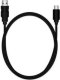 Kabel USB MediaRange USB-C - USB-C 1.2 m Czarny (MRCS214) 1