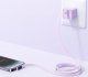 Kabel USB Mcdodo Lightning - USB-C 1.2 m Fioletowy 5