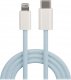 Kabel USB TelForceOne USB-C - Lightning 1 m Niebieski (OEM0101122) 1