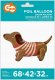 GoDan Balon foliowy Jamnik 3D BF-AP3D 84082 2