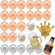 Springos Balony na urodziny 48 szt. dekoracje z napisem happy birthday multikolor UNIWERSALNY 2