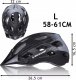 Dunlop Kask rowerowy męski damski LED DUNLOP M 5