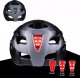 Dunlop Kask rowerowy męski damski LED DUNLOP M 6