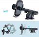 Alogy Uchwyt samochodowy 2w1 Alogy do telefonu 6.5" grawitacyjny na szybę, deskę rozdzielczą, kratkę Easy One Touch + Organizer 15