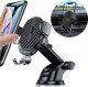 Alogy Uchwyt samochodowy 2w1 Alogy do telefonu 6.5" grawitacyjny na szybę, deskę rozdzielczą, kratkę Easy One Touch + Organizer 6