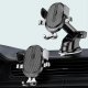 Alogy Uchwyt samochodowy 2w1 Alogy do telefonu 6.5" grawitacyjny na szybę, deskę rozdzielczą, kratkę Easy One Touch + Organizer 8