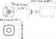 Kamera IP Hikvision Kamera tubowa IP 4MPx IR 30m Hikvision IPCAM-B4 2