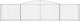 vidaXL Kosze gabionowe, 25 szt, 400x30x80/100 cm, galwanizowane żelazo 4