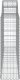 vidaXL Kosze gabionowe, 4 szt, 200x30x100/120 cm, galwanizowane żelazo 5