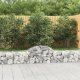 vidaXL vidaXL Kosze gabionowe, 13 szt, 200x30x40/60 cm, galwanizowane żelazo 1