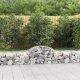 vidaXL vidaXL Kosze gabionowe, 18 szt, 200x50x40/60 cm, galwanizowane żelazo 1